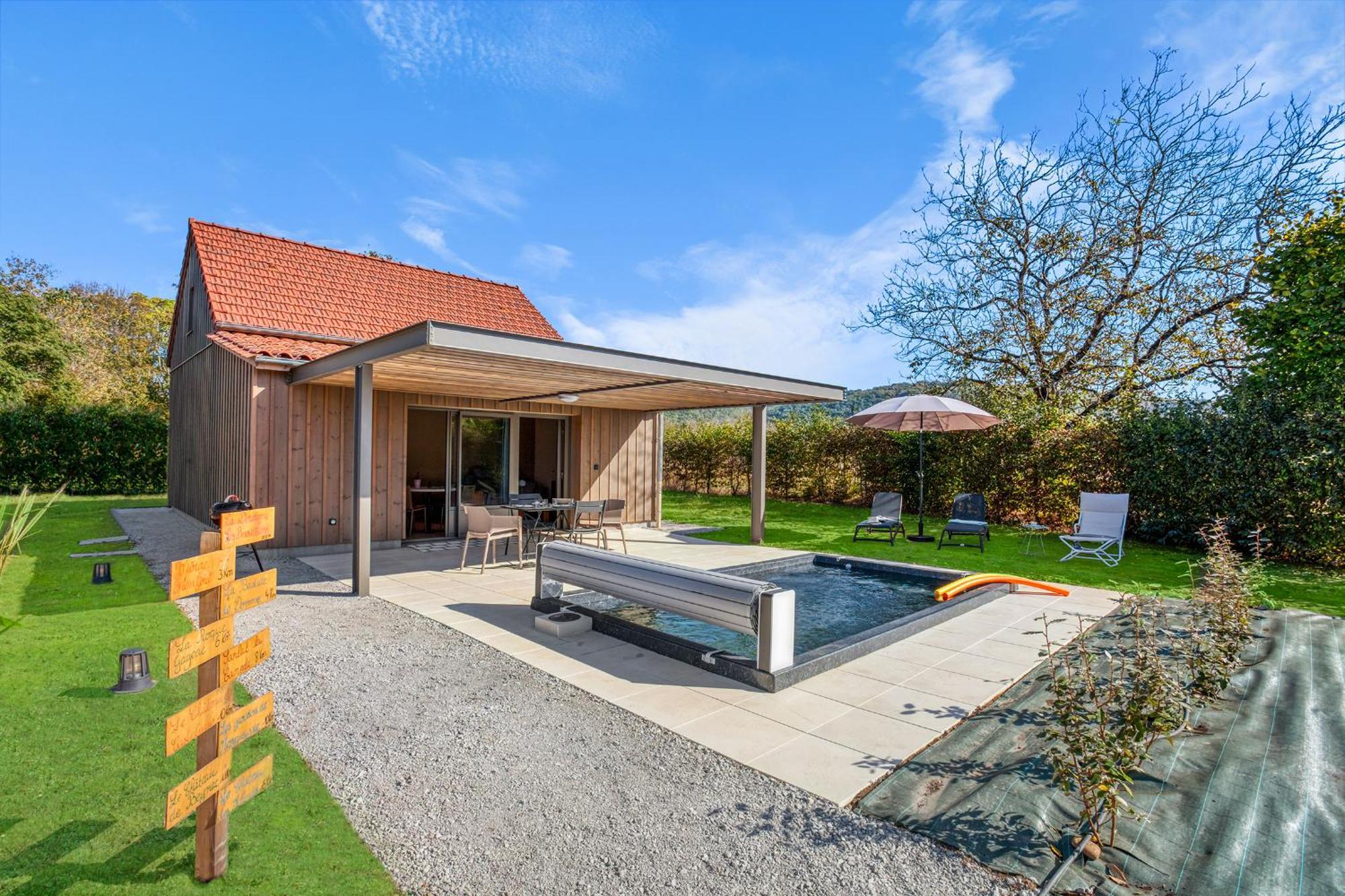 La Plaine Aux Etoiles - Maison Individuelle Avec Piscine Balneo Privative Et Jardin Domme Extérieur photo