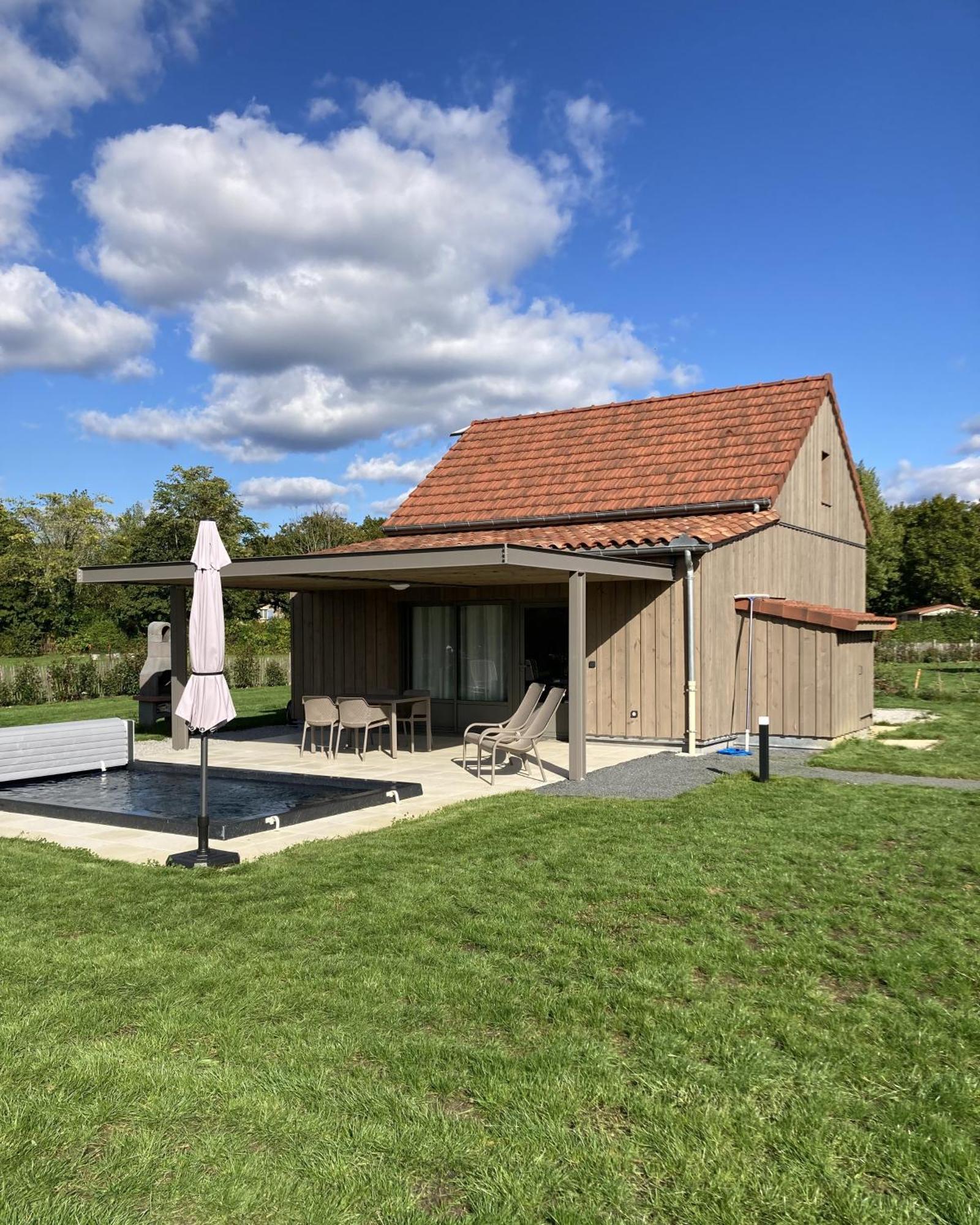 La Plaine Aux Etoiles - Maison Individuelle Avec Piscine Balneo Privative Et Jardin Domme Extérieur photo